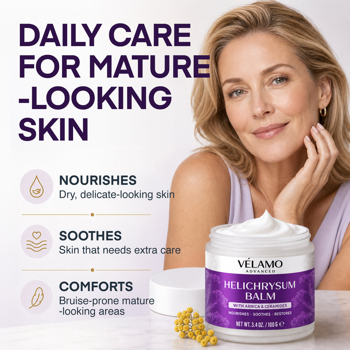 Helichrysum Balm with Arnica & Ceramide