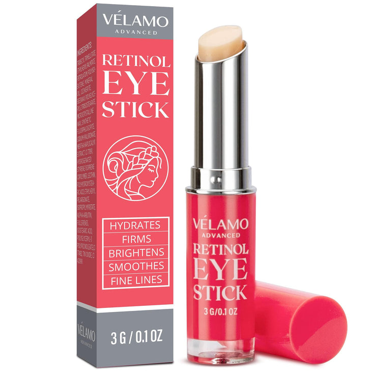 Retinol Eye Stick, Retinol Eye Cream for Dark Circles and Puffiness, Visible Results in 3-4 Weeks, Under Eye Cream Anti Aging